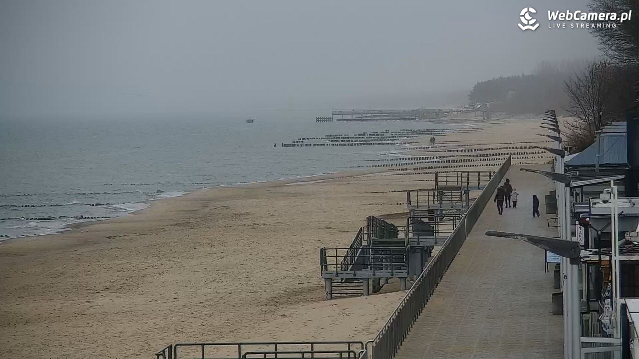 SARBINOWO - widok na plażę - 24 luty 2026, 14:24