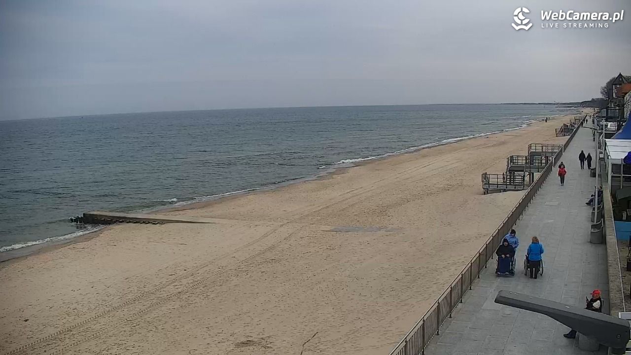SARBINOWO - widok na plażę - 13 kwiecień 2026, 10:48