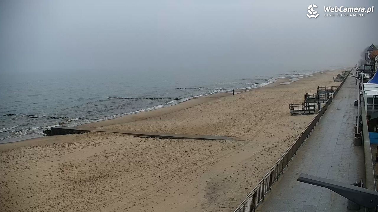 SARBINOWO - widok na plażę - 24 luty 2026, 09:09