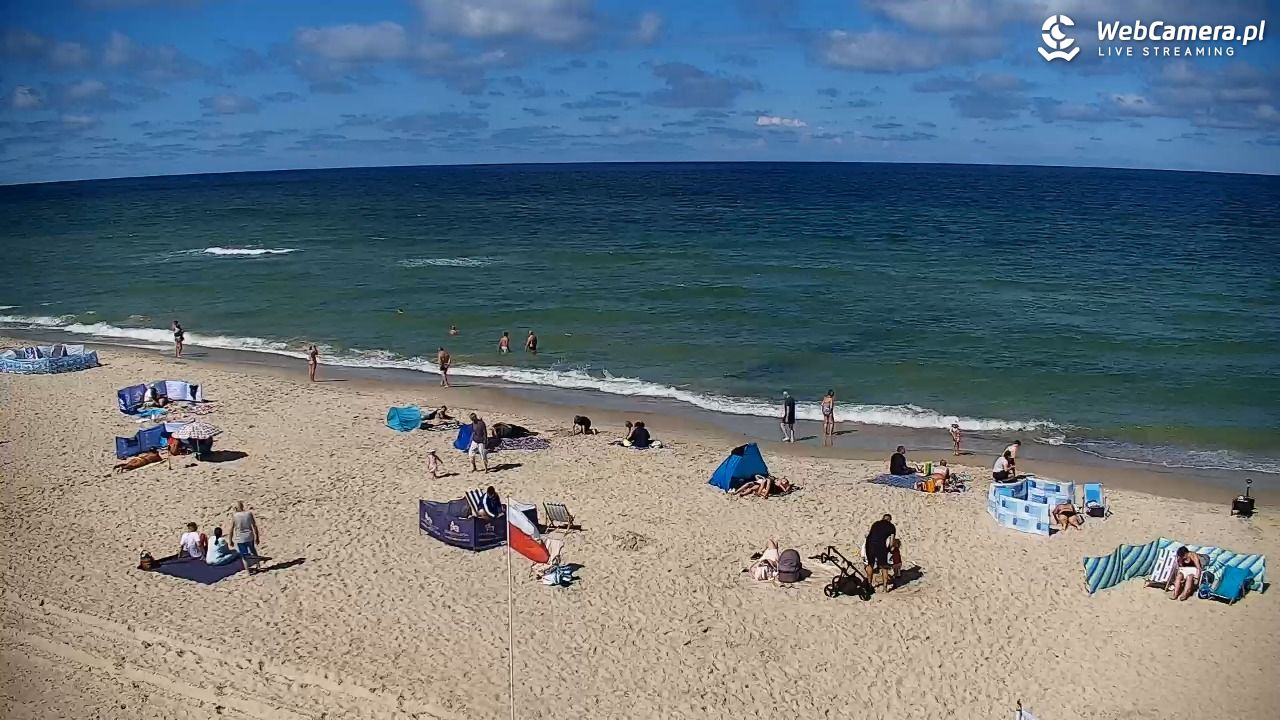 SARBINOWO - widok na plażę - 24 sierpień 2026, 12:59