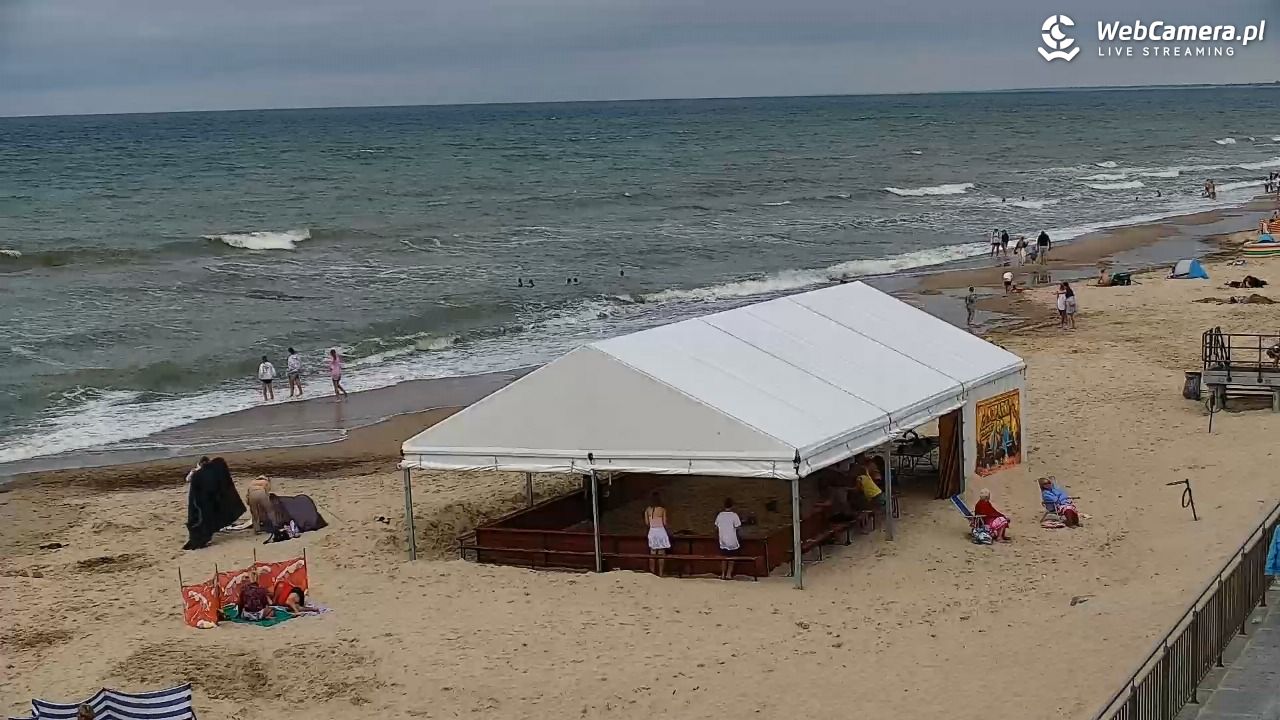 SARBINOWO - widok na plażę - 12 lipiec 2026, 16:06