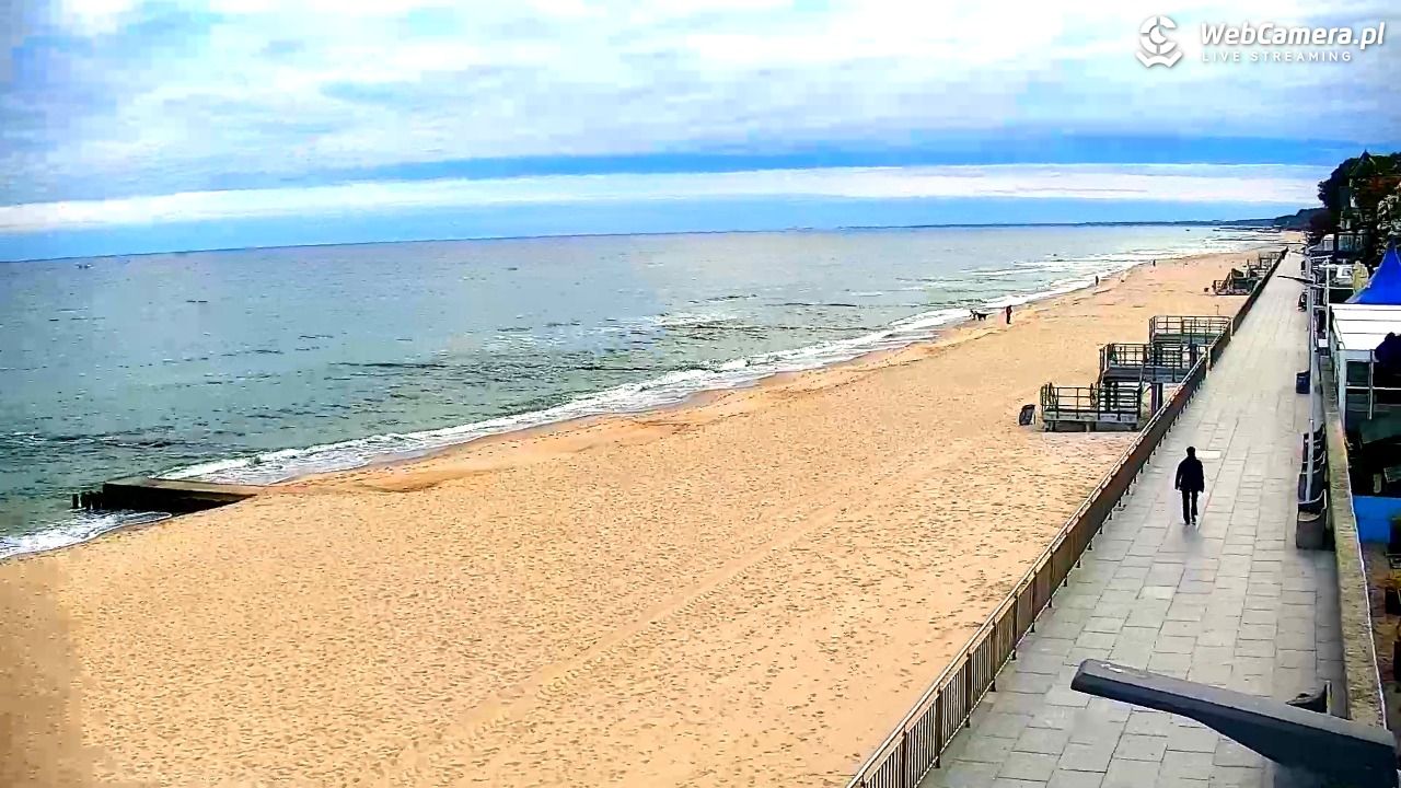 SARBINOWO - widok na plażę - 30 wresień 2025, 07:58