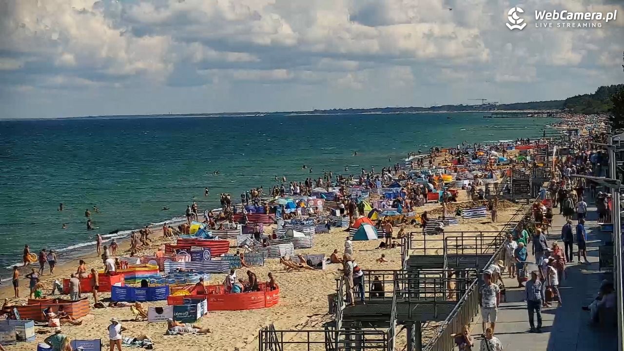 SARBINOWO - widok na plażę - 26 sierpień 2026, 11:54