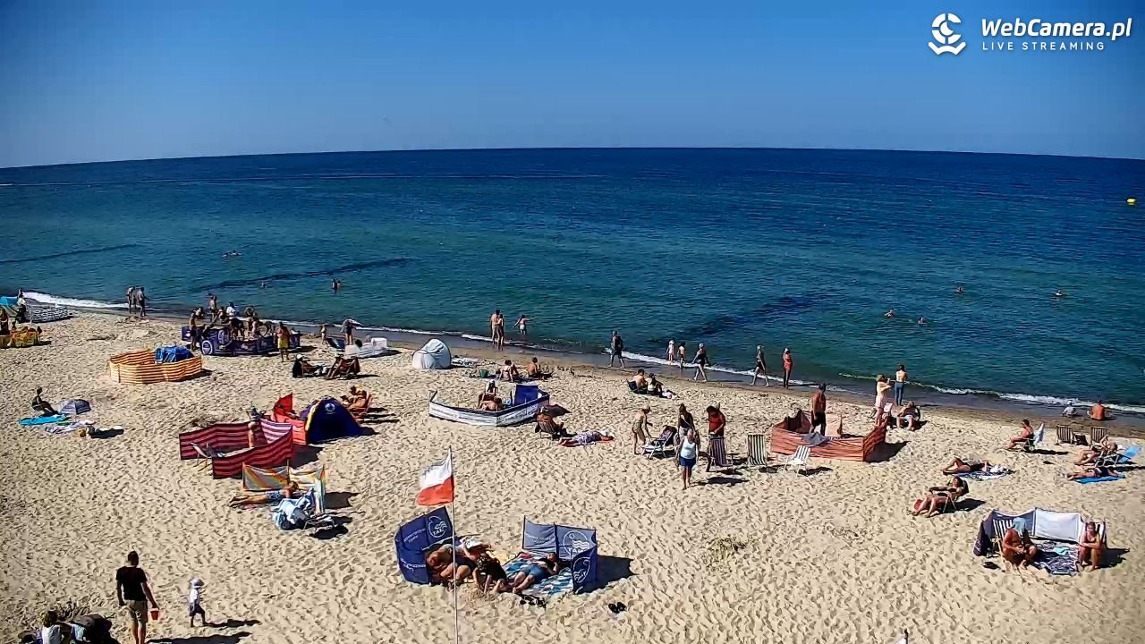 SARBINOWO - widok na plażę - 27 sierpień 2026, 14:30