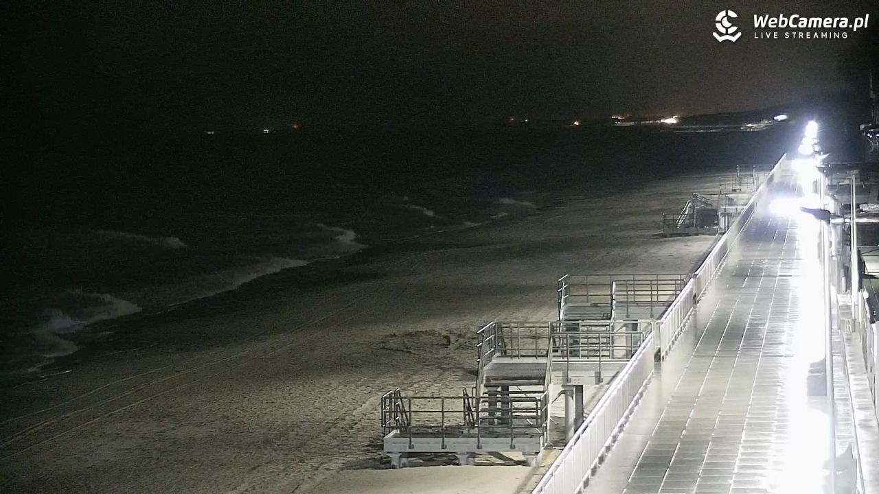 SARBINOWO - widok na plażę - 20 listopad 2025, 20:32