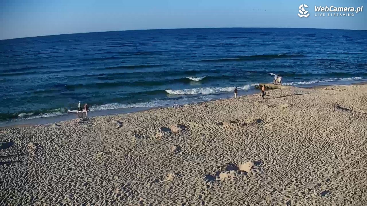 SARBINOWO - widok na plażę - 27 sierpień 2026, 18:26