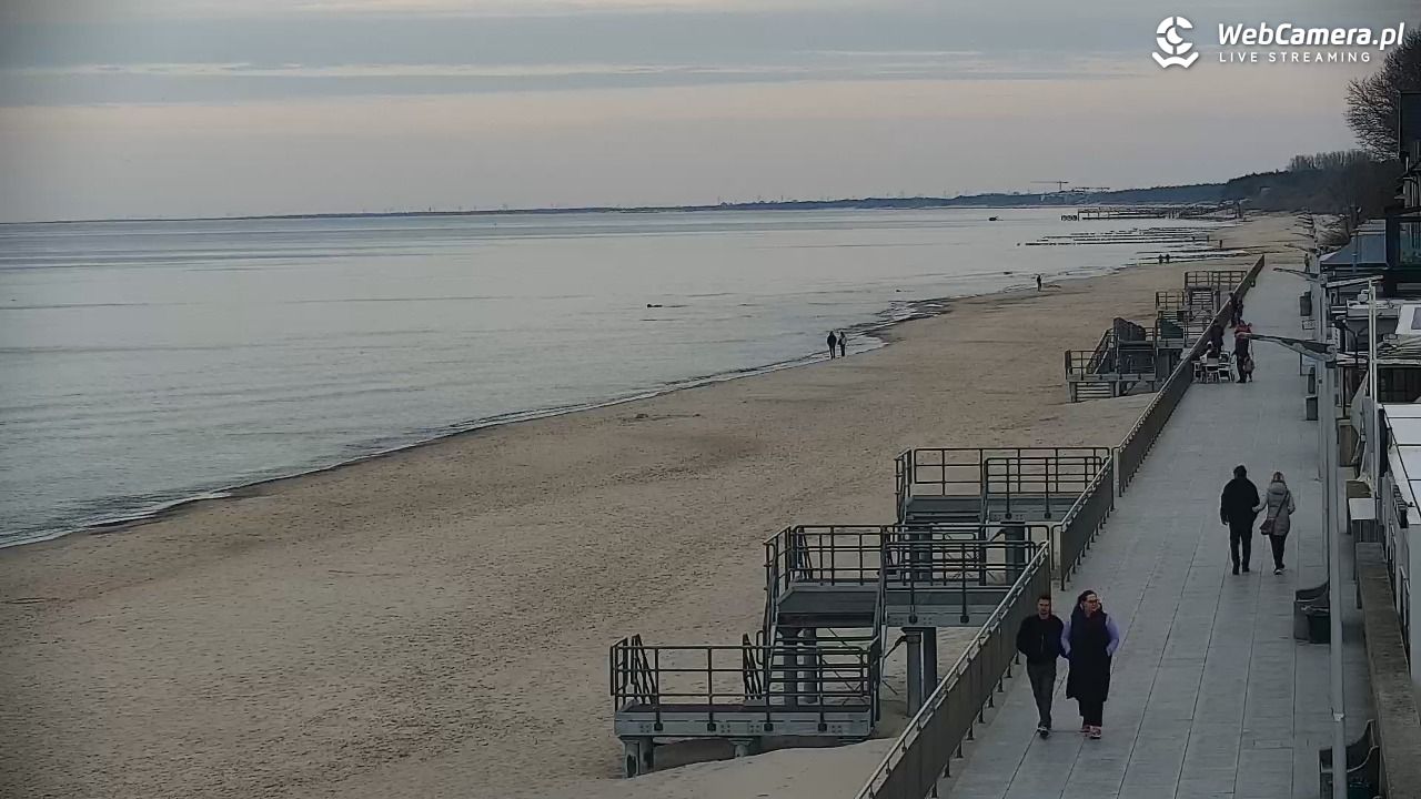 SARBINOWO - widok na plażę - 12 kwiecień 2026, 18:36