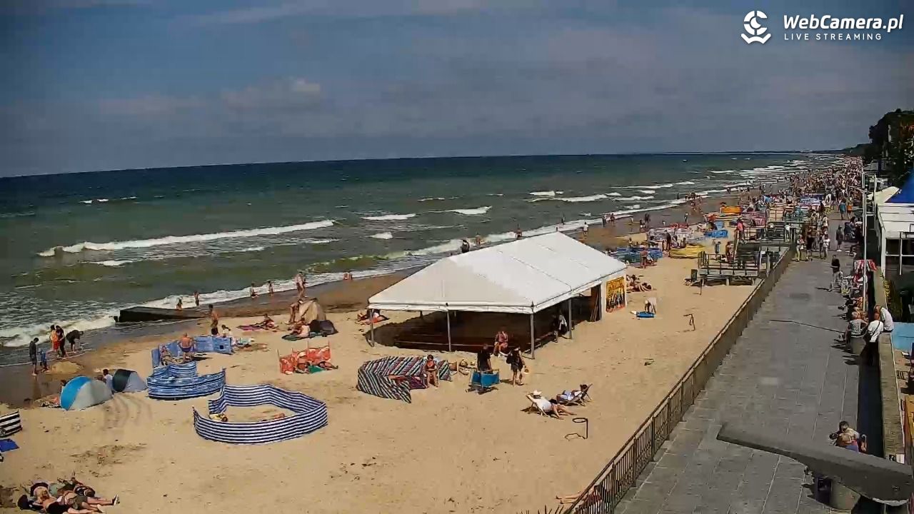 SARBINOWO - widok na plażę - 12 lipiec 2026, 14:25
