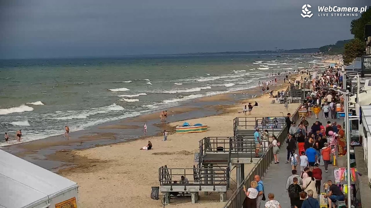 SARBINOWO - widok na plażę - 12 lipiec 2026, 17:35