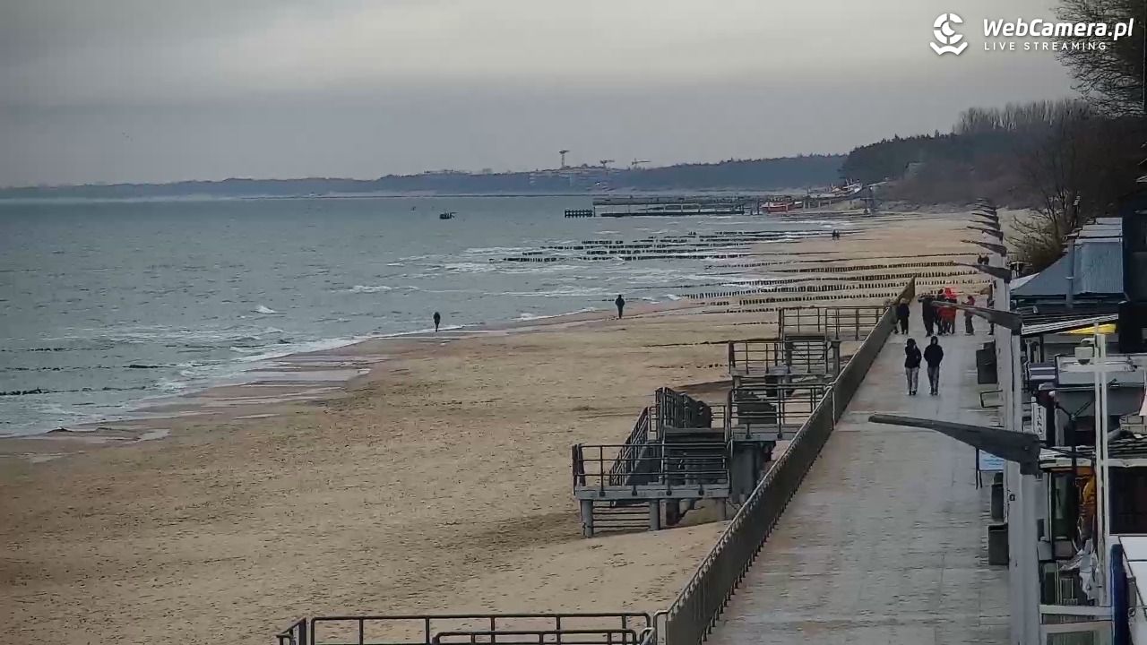SARBINOWO - widok na plażę - 23 luty 2026, 16:43
