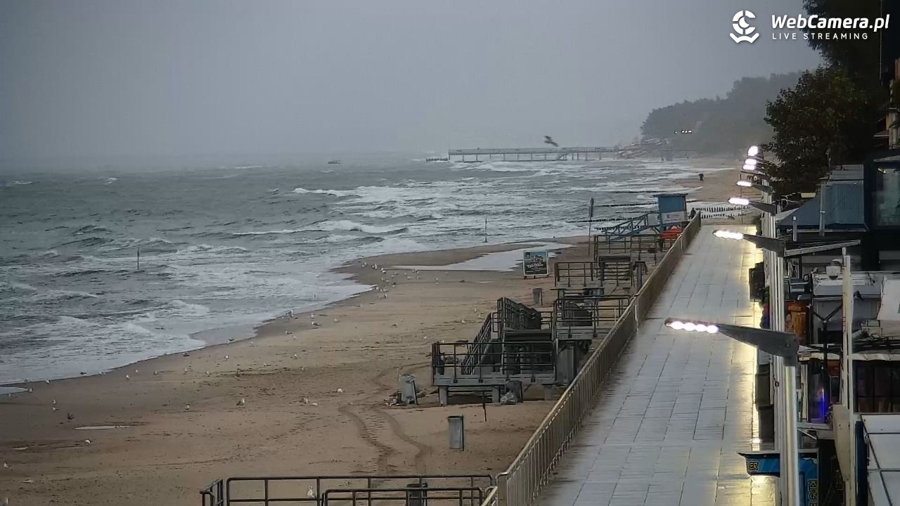 SARBINOWO - widok na plażę - 23 sierpień 2026, 05:47
