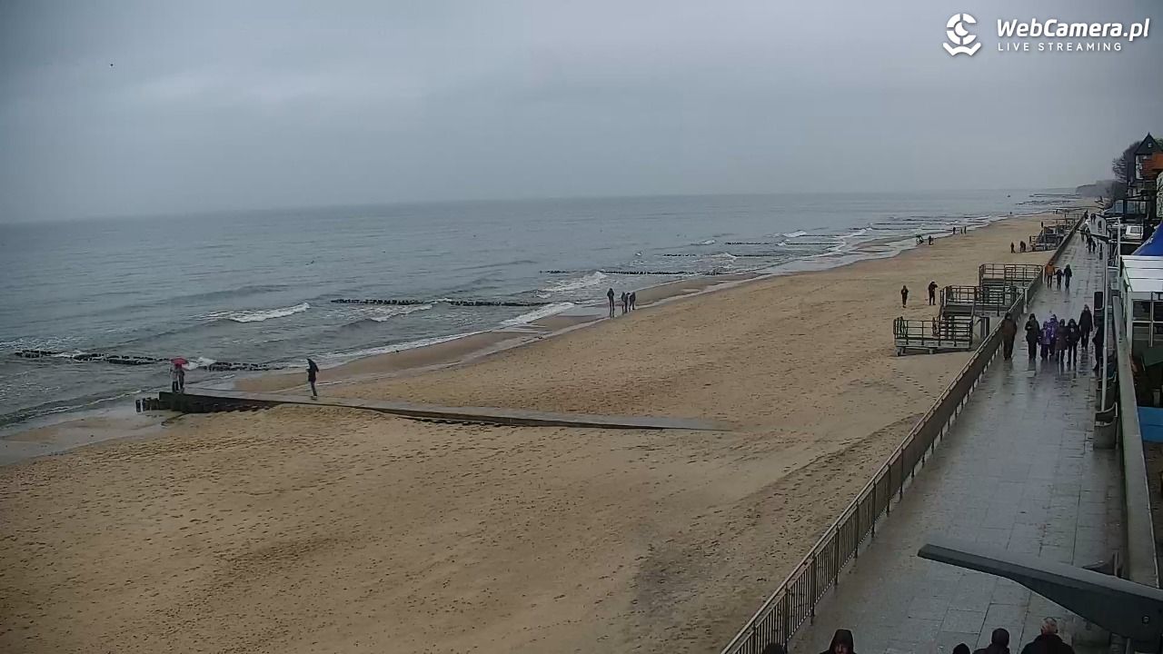 SARBINOWO - widok na plażę - 22 luty 2026, 12:17