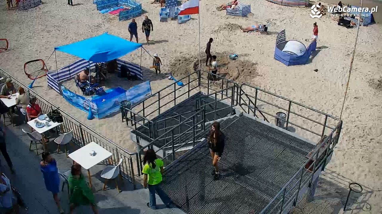SARBINOWO - widok na plażę - 12 lipiec 2026, 14:08
