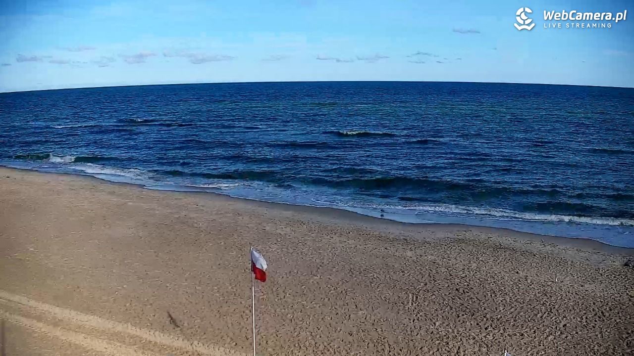 SARBINOWO - widok na plażę - 24 sierpień 2026, 09:04