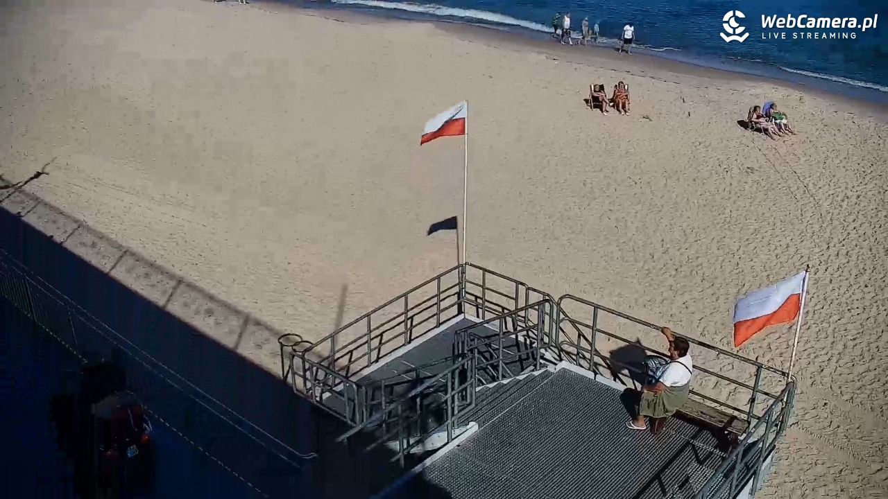 SARBINOWO - widok na plażę - 25 sierpień 2026, 10:19
