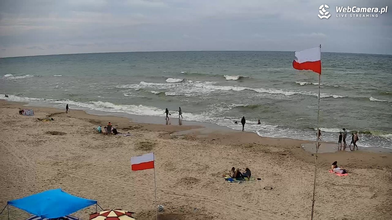 SARBINOWO - widok na plażę - 12 lipiec 2026, 16:19