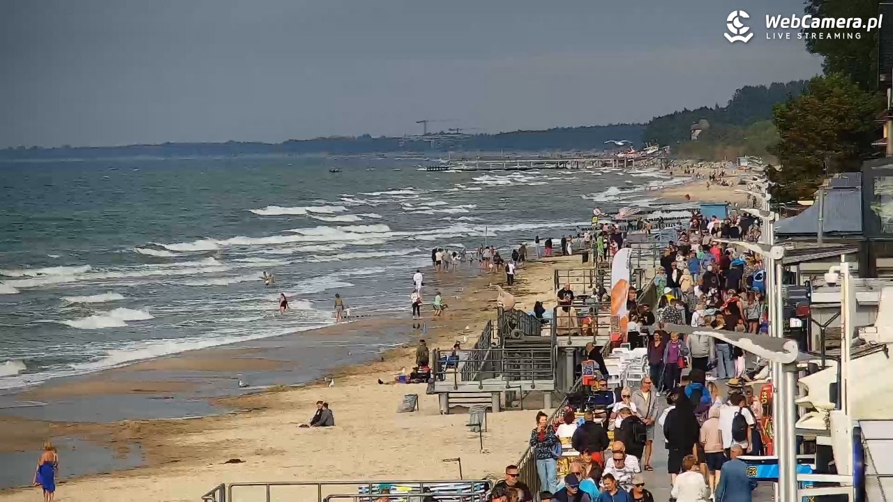 SARBINOWO - widok na plażę - 12 lipiec 2026, 17:30