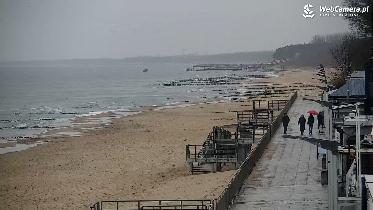SARBINOWO - widok na plażę - 22 luty 2026, 12:49