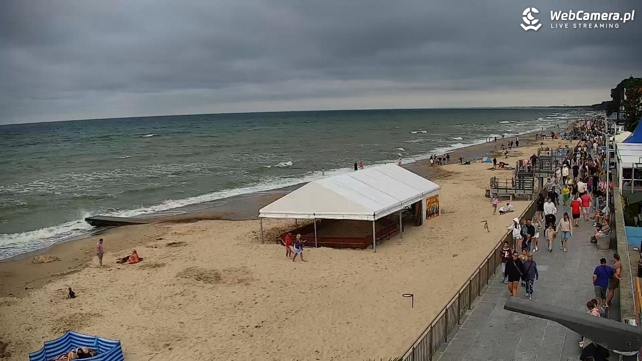 SARBINOWO - widok na plażę - 12 lipiec 2026, 16:29