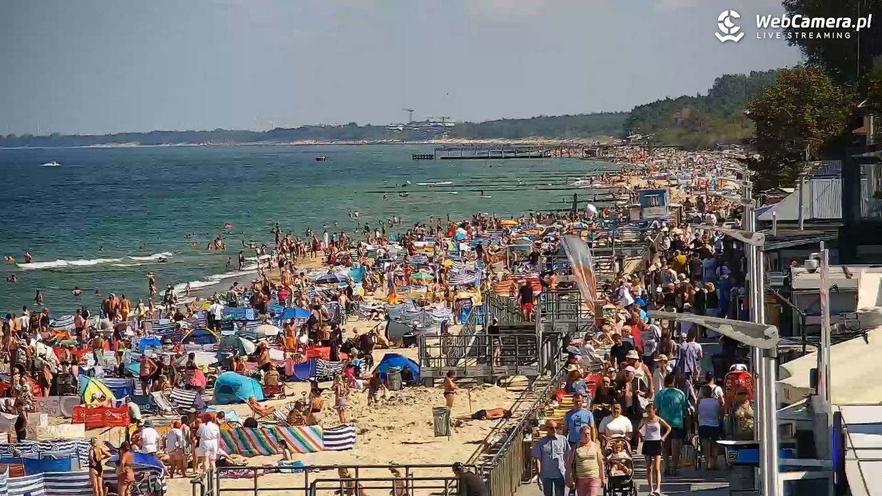 SARBINOWO - widok na plażę - 27 sierpień 2026, 13:01