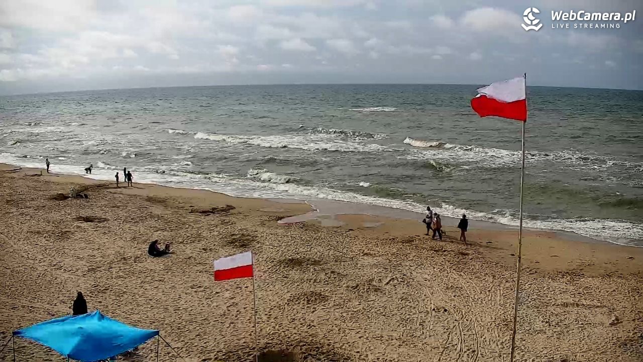 SARBINOWO - widok na plażę - 12 lipiec 2026, 17:30
