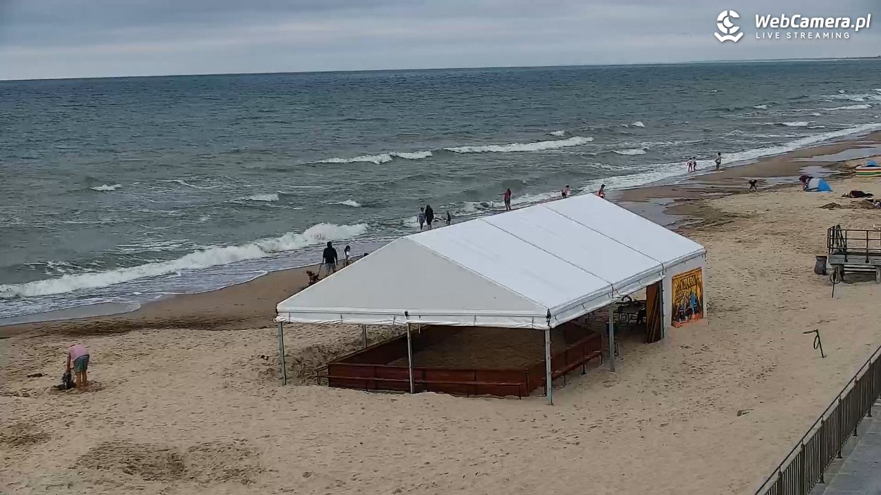 SARBINOWO - widok na plażę - 12 lipiec 2026, 16:40
