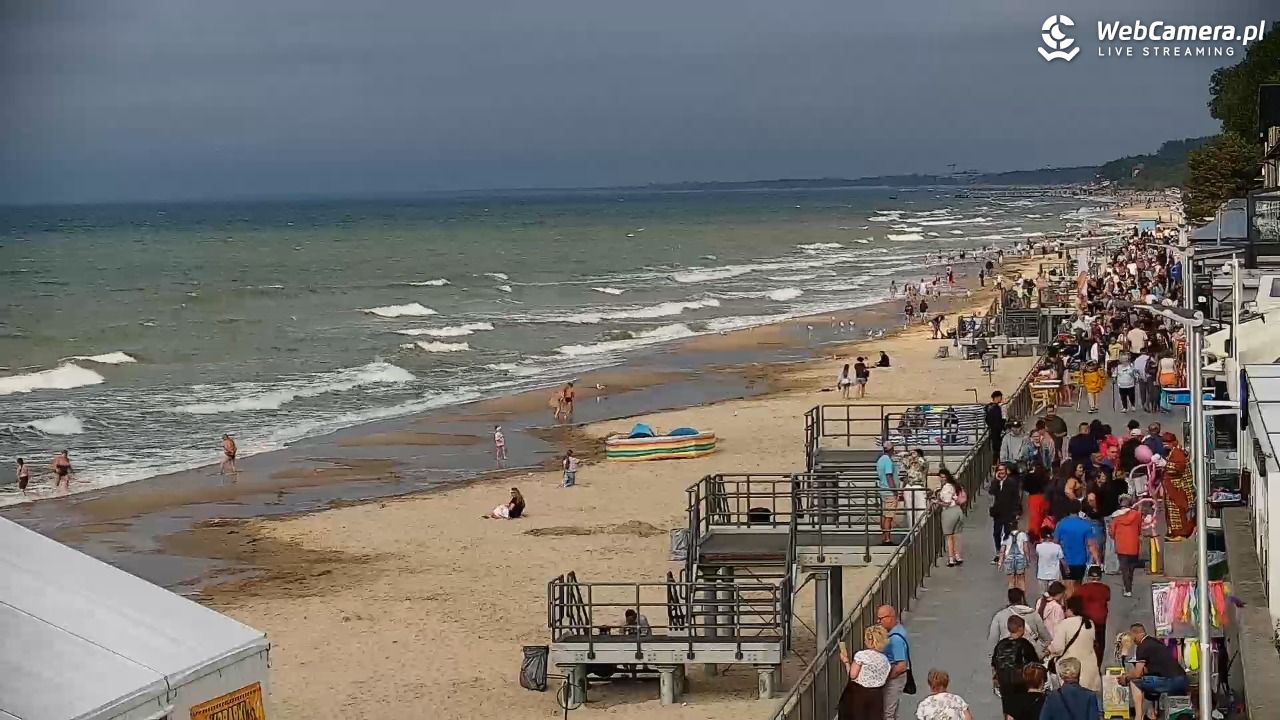 SARBINOWO - widok na plażę - 12 lipiec 2026, 17:35