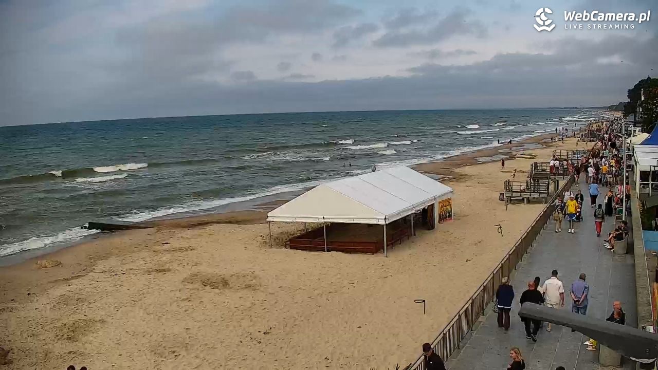 SARBINOWO - widok na plażę - 12 lipiec 2026, 17:09