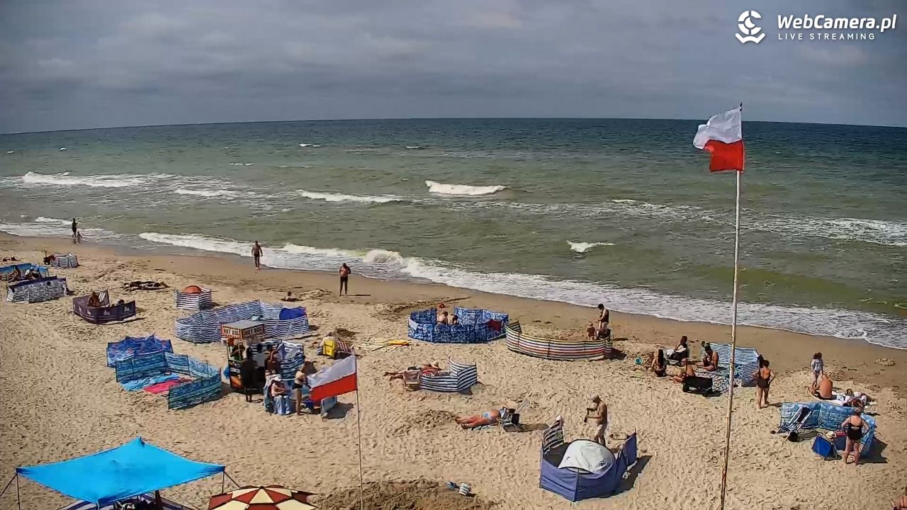 SARBINOWO - widok na plażę - 12 lipiec 2026, 14:31