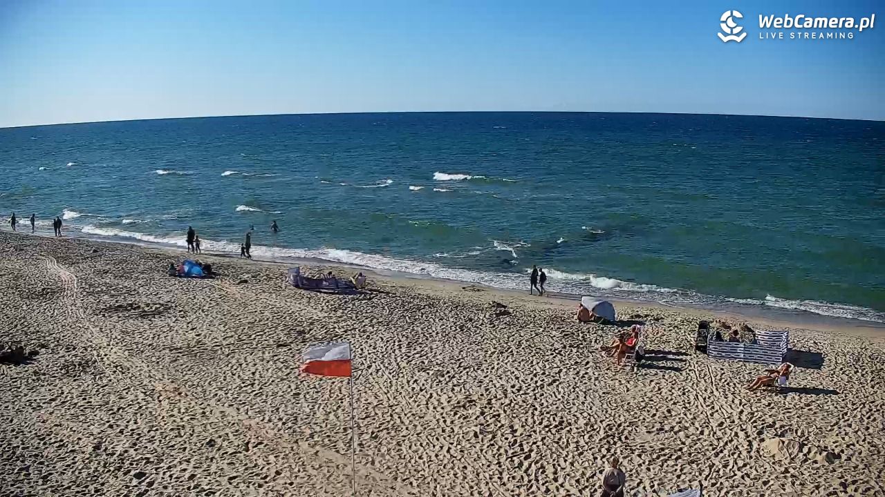 SARBINOWO - widok na plażę - 25 sierpień 2026, 17:00