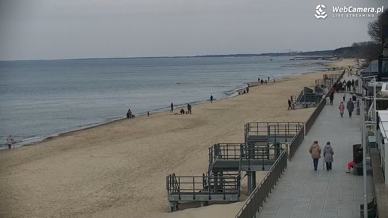 SARBINOWO - widok na plażę - 12 kwiecień 2026, 16:24