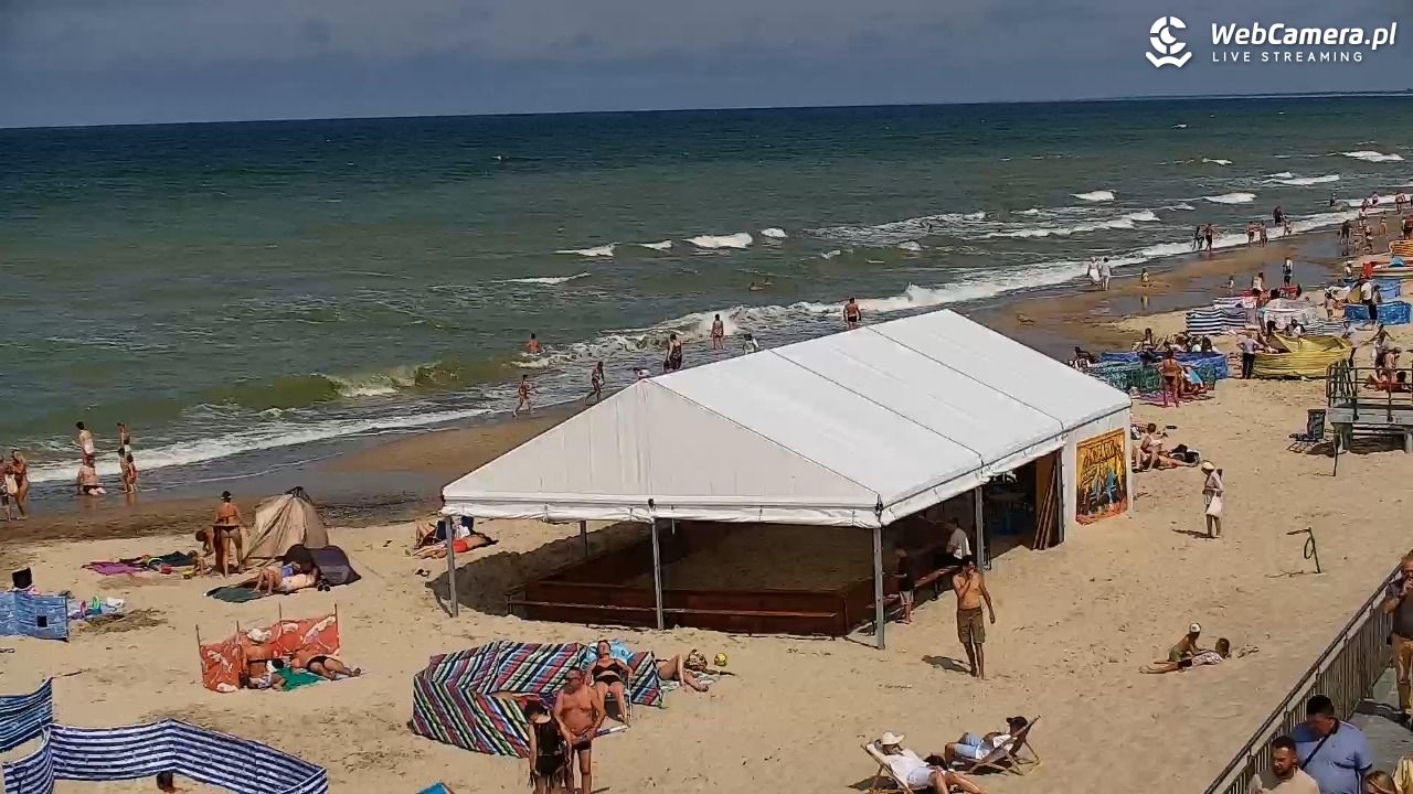 SARBINOWO - widok na plażę - 12 lipiec 2026, 14:24