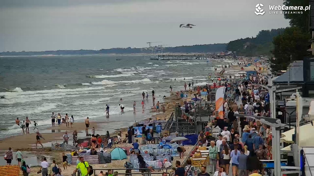 SARBINOWO - widok na plażę - 12 lipiec 2026, 15:36