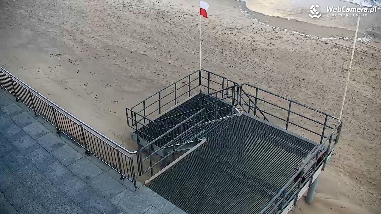 SARBINOWO - widok na plażę - 21 listopad 2025, 09:19