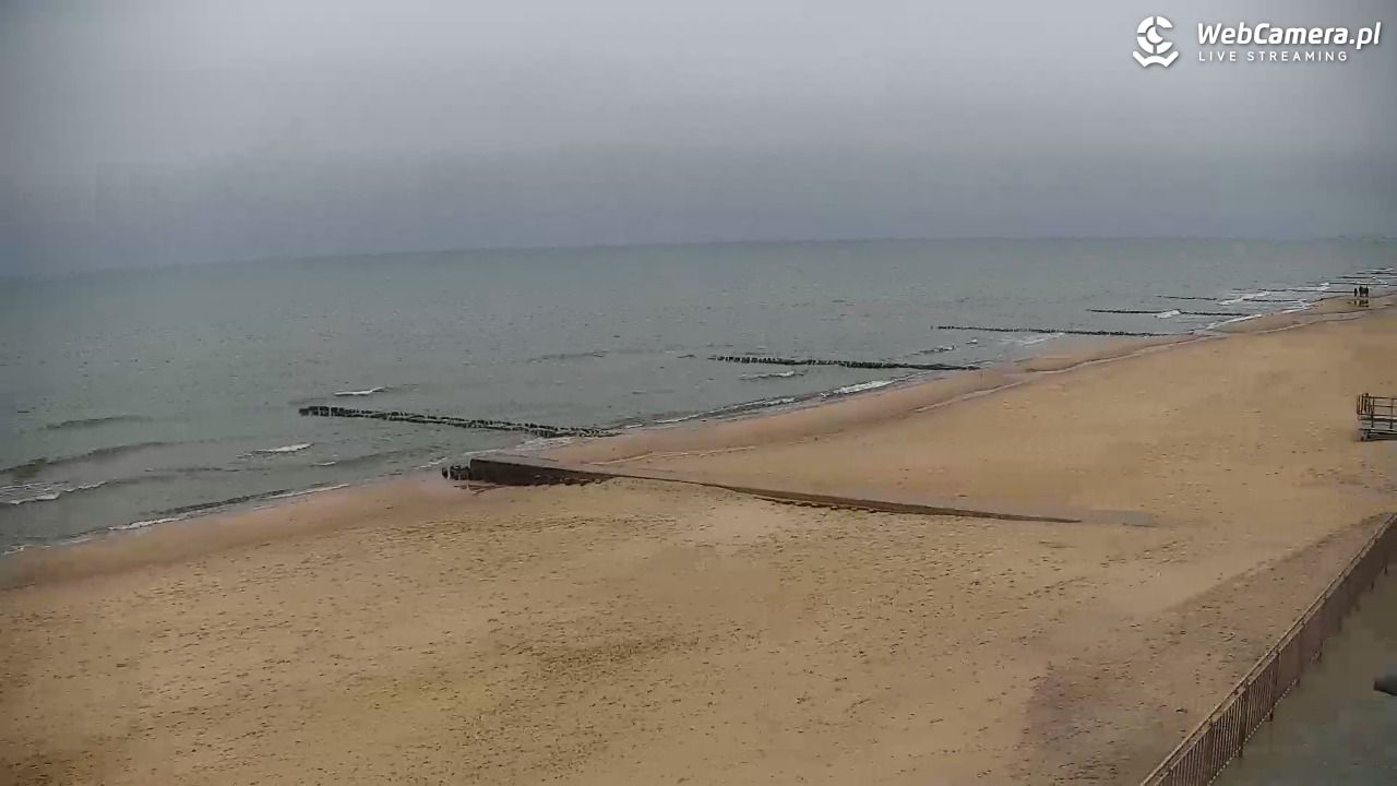 SARBINOWO - widok na plażę - 22 luty 2026, 13:45