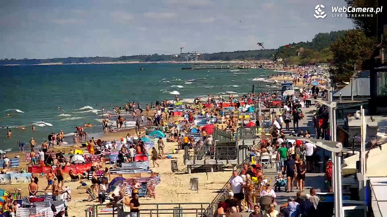SARBINOWO - widok na plażę - 24 sierpień 2026, 14:07