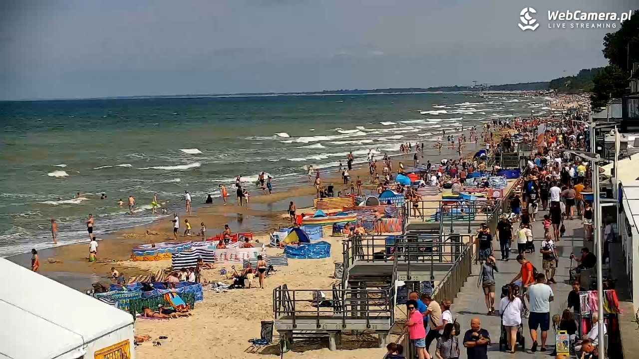 SARBINOWO - widok na plażę - 12 lipiec 2026, 14:07