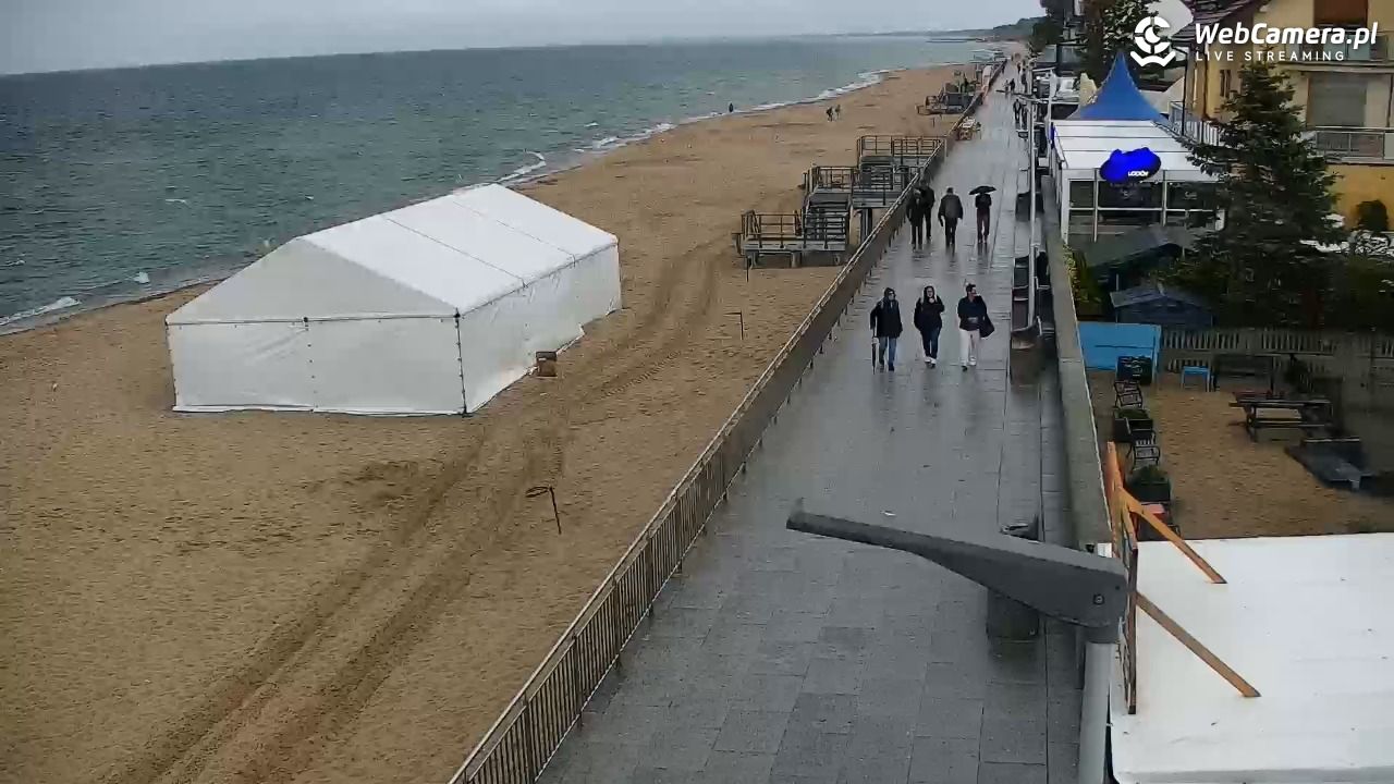 SARBINOWO - widok na plażę - 22 sierpień 2026, 09:33