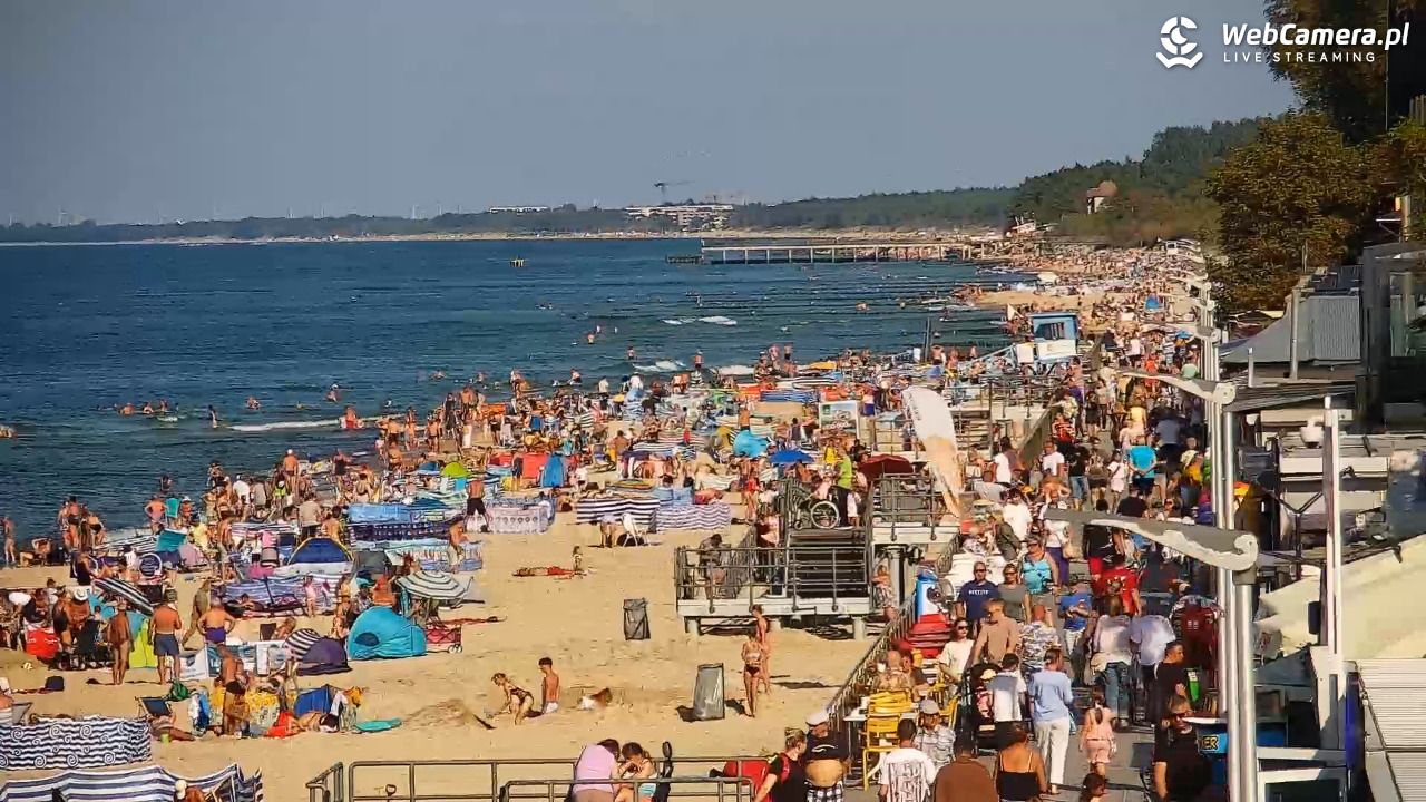 SARBINOWO - widok na plażę - 27 sierpień 2026, 16:09
