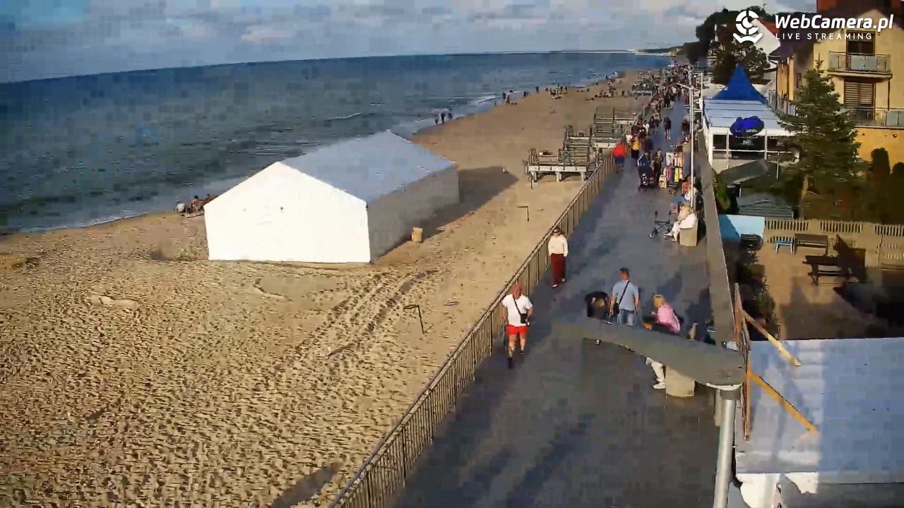 SARBINOWO - widok na plażę - 24 sierpień 2026, 18:27