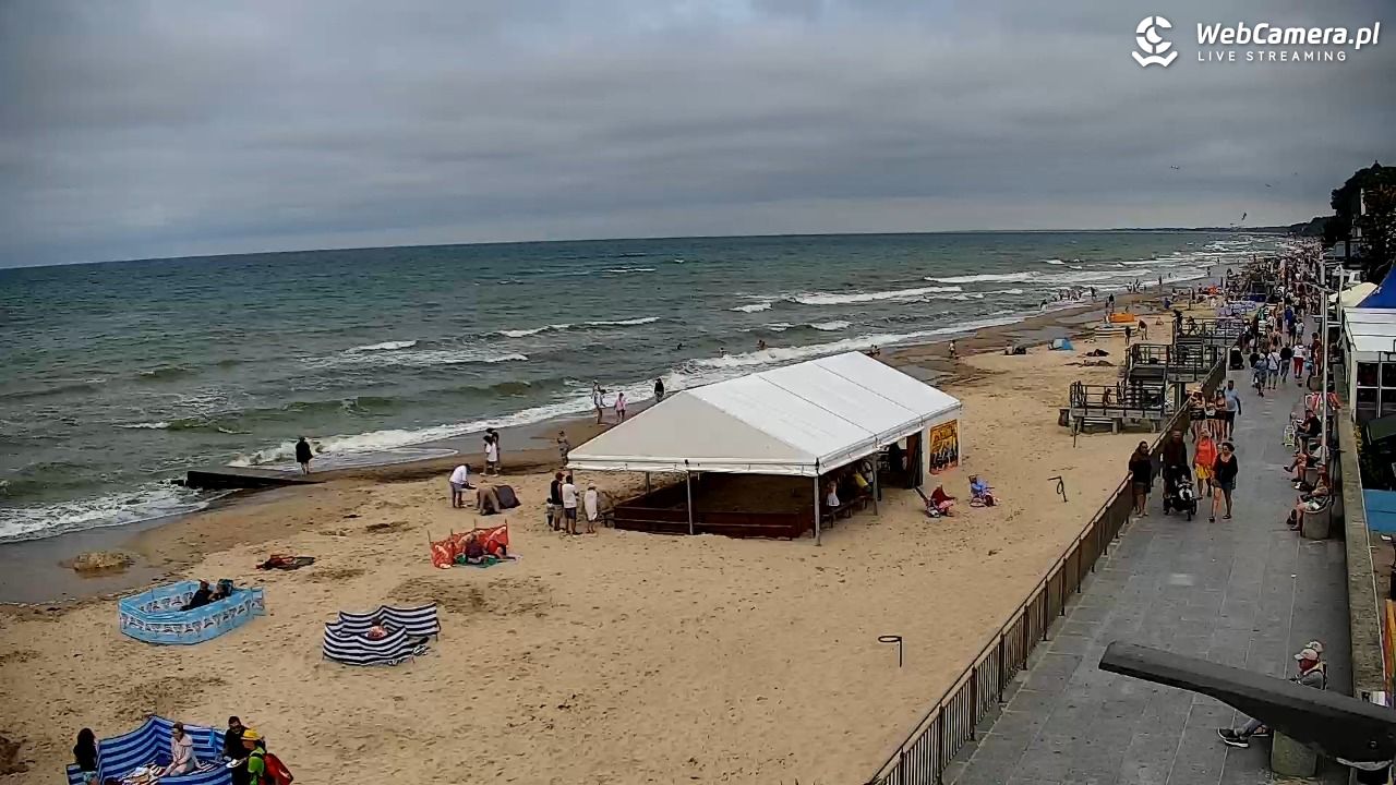 SARBINOWO - widok na plażę - 12 lipiec 2026, 16:08