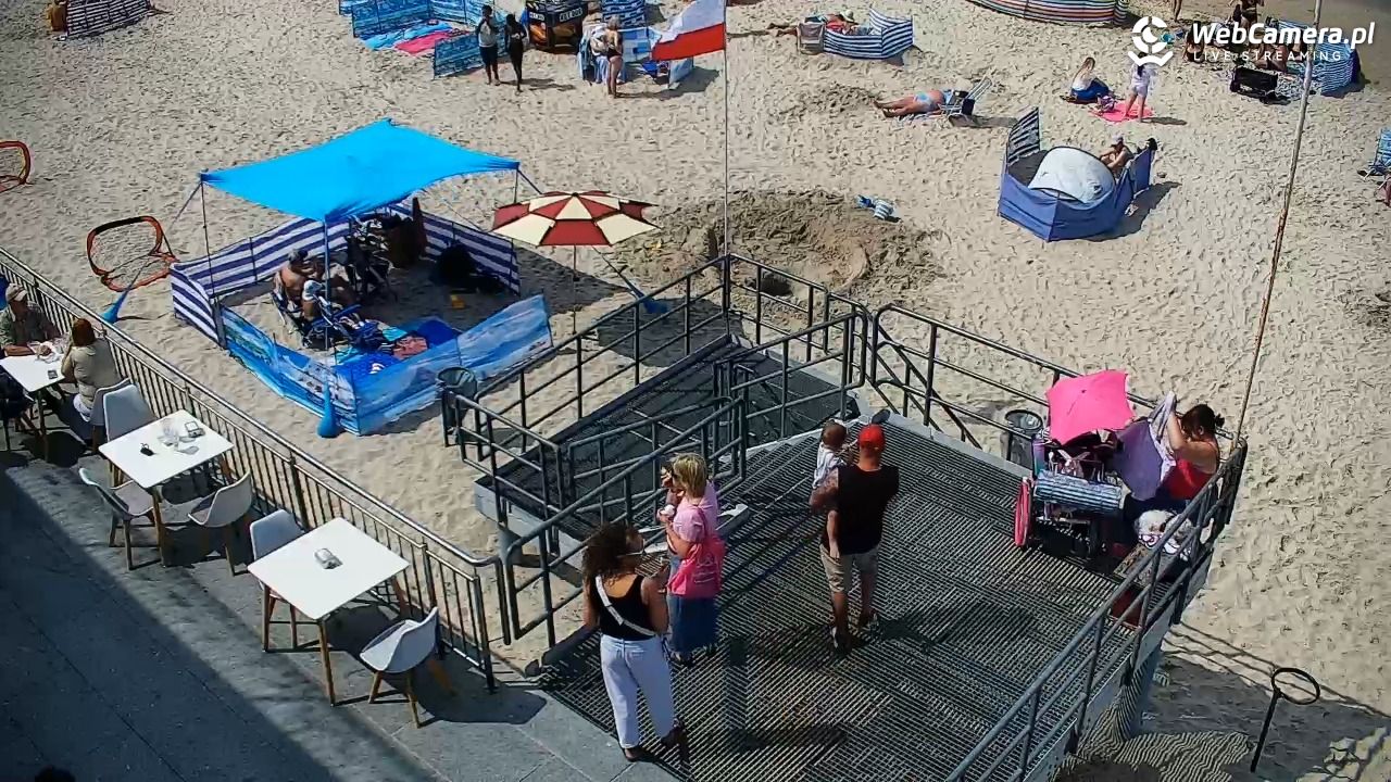 SARBINOWO - widok na plażę - 12 lipiec 2026, 14:36