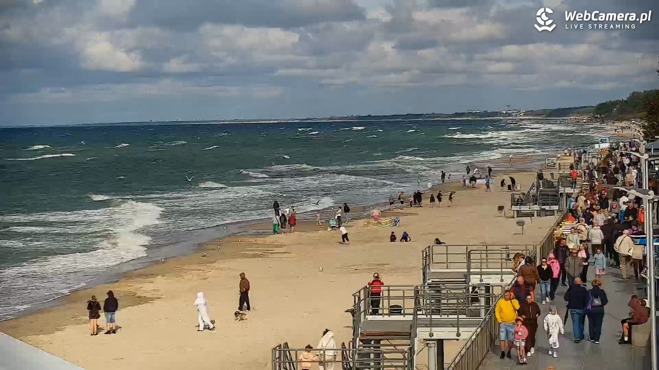 SARBINOWO - widok na plażę - 22 sierpień 2026, 16:49