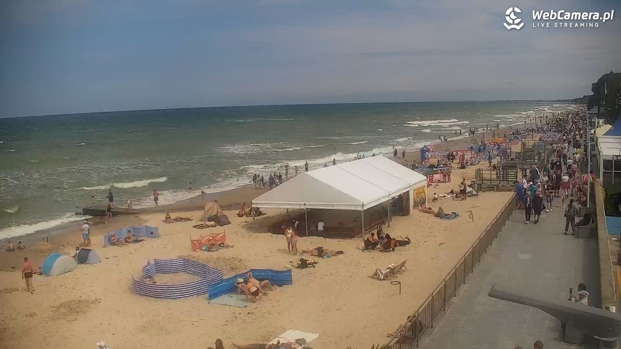 SARBINOWO - widok na plażę - 12 lipiec 2026, 13:16