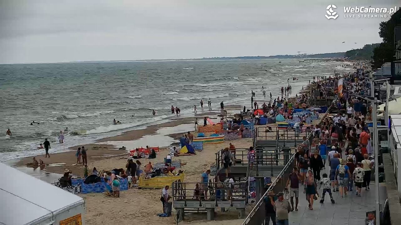 SARBINOWO - widok na plażę - 12 lipiec 2026, 15:18