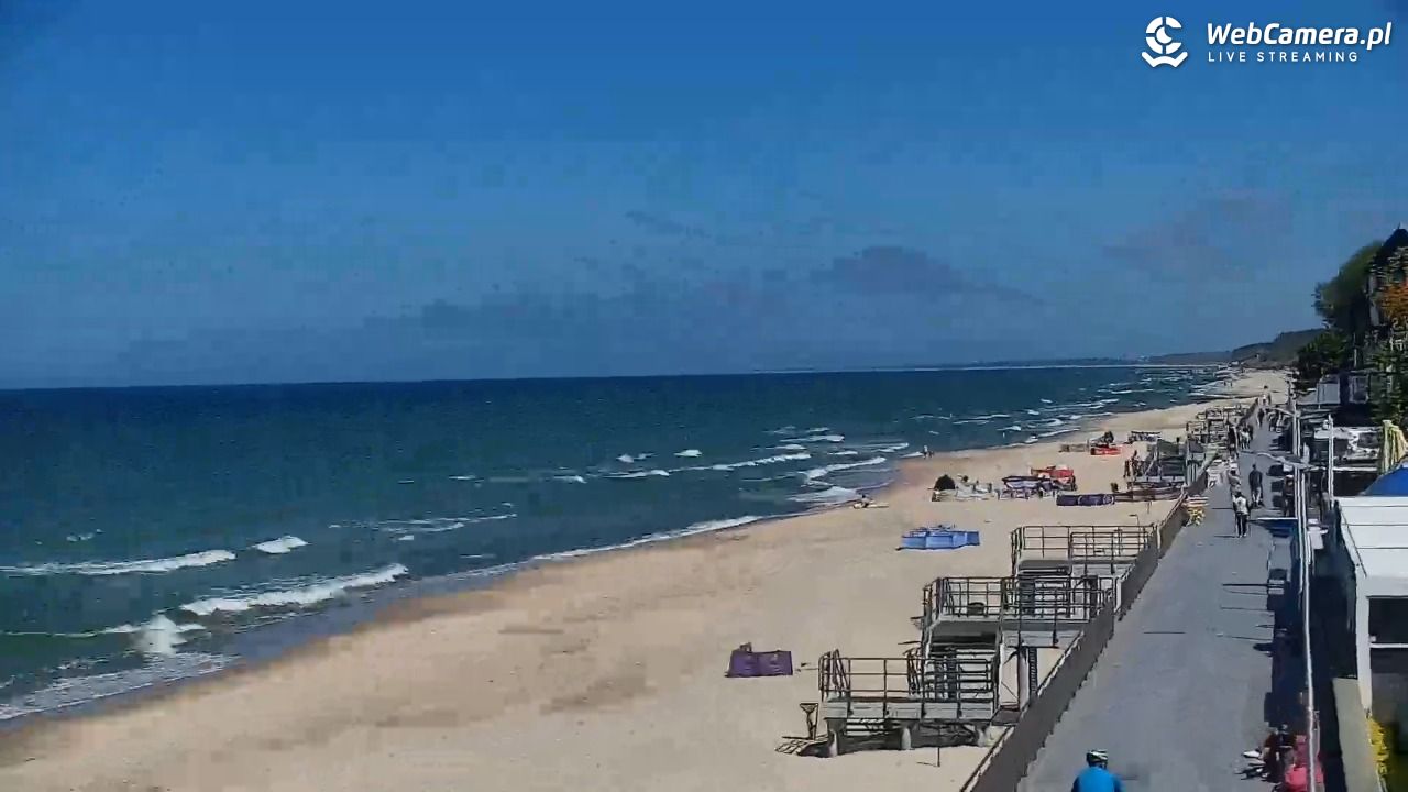 SARBINOWO - widok na plażę - 28 maj 2026, 14:10