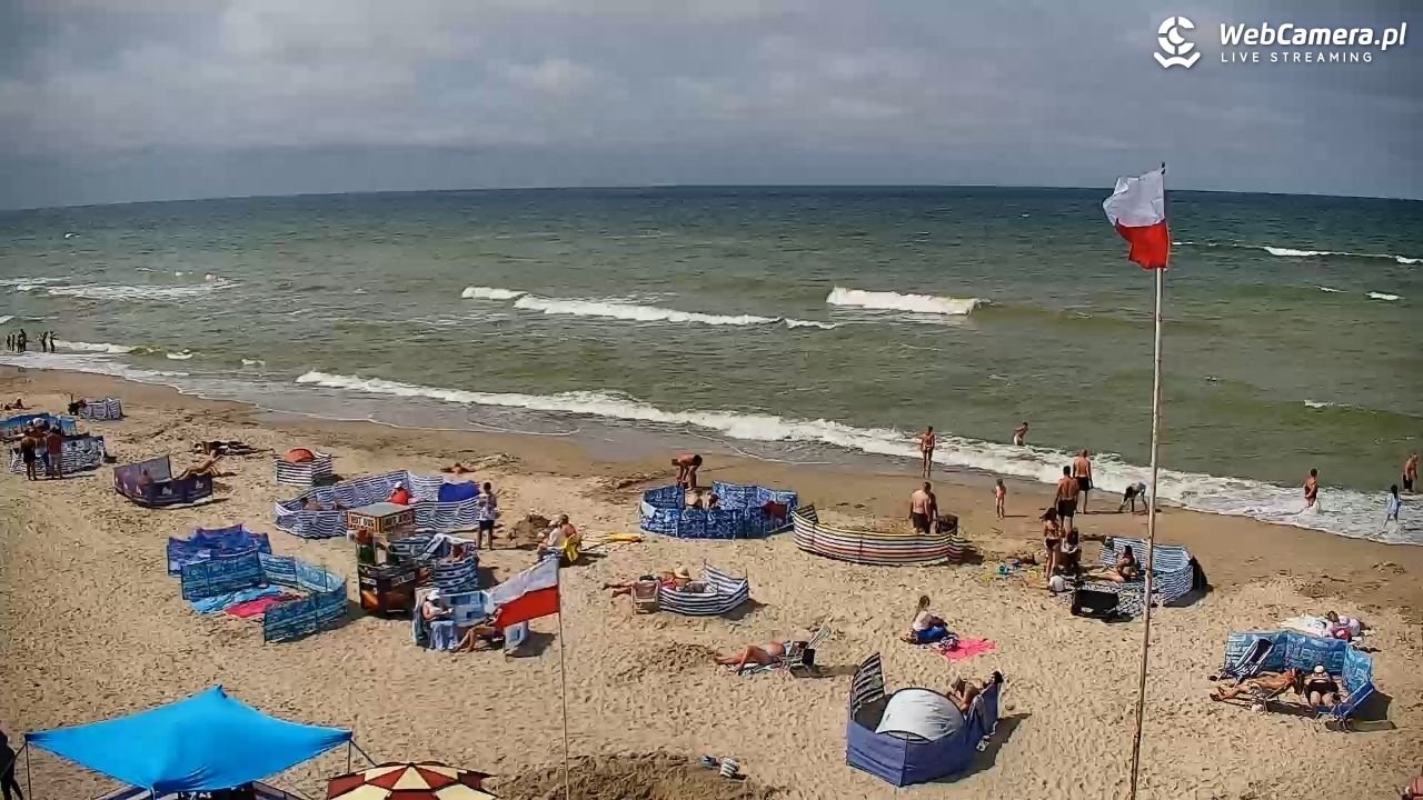 SARBINOWO - widok na plażę - 12 lipiec 2026, 14:38