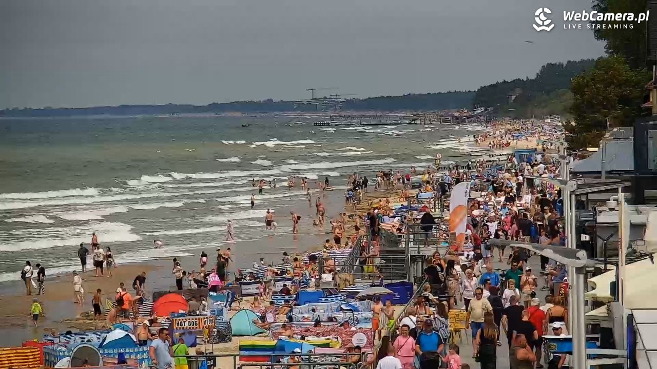 SARBINOWO - widok na plażę - 12 lipiec 2026, 15:02