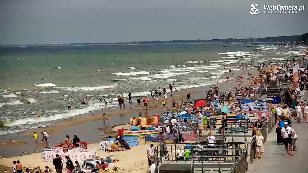 SARBINOWO - widok na plażę - 12 lipiec 2026, 15:03