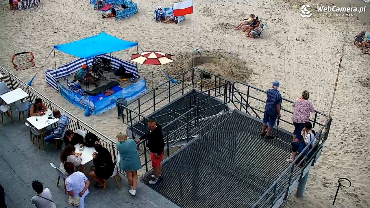 SARBINOWO - widok na plażę - 12 lipiec 2026, 15:42